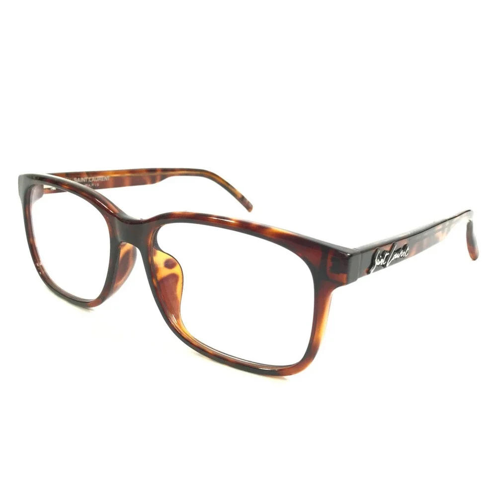 Saint Laurent Eyeglasses Frames SL336/F 003 Havana Rectangle Full Rim 56-17-145